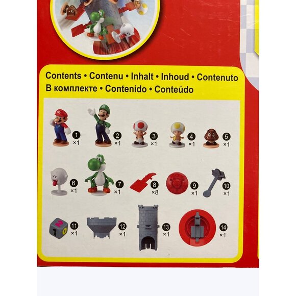 Super Mario Blow Up Shaky Tower Game By Epoch For Ages 4+ Complete - Picture 8 of 16